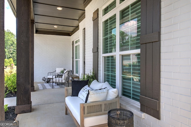 841 Keystone Dr, Woodstock, GA 30188 - view of covered porch