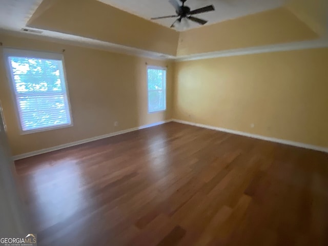 1472 Queenie Smith Rd NE, Conyers, GA 30012 - unfurnished room featuring a ceiling fan and wood finished floors