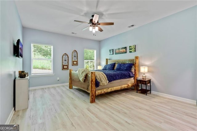 286 Kimberleys Xing, Jasper, GA 30143 - bedroom featuring wood finished floors and ceiling fan