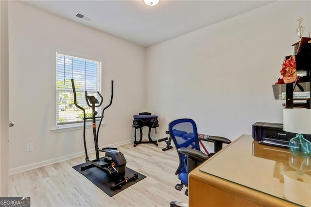286 Kimberleys Xing, Jasper, GA 30143 - home office with wood finished floors and baseboards
