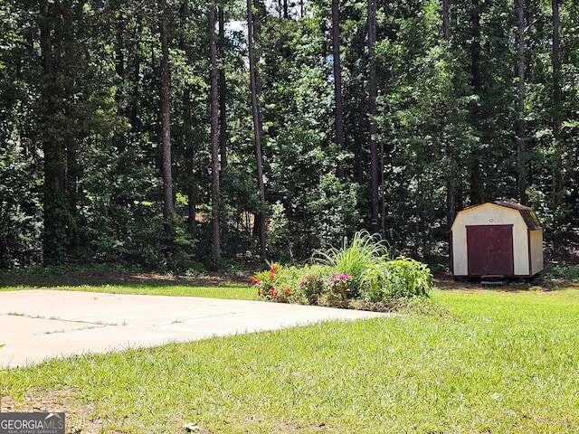 100 Lexington Pl, Senoia, GA 30276 - view of grassy yard with a shed