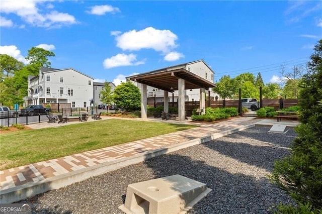 12 Becker Pl NW, Atlanta, GA 30307 - view of yard featuring a gazebo