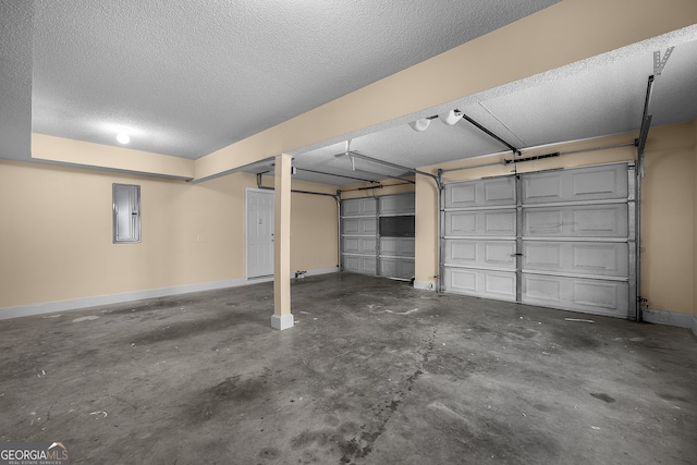 7 Springwater Dr, Port Wentworth, GA 31407 - garage featuring baseboards and electric panel