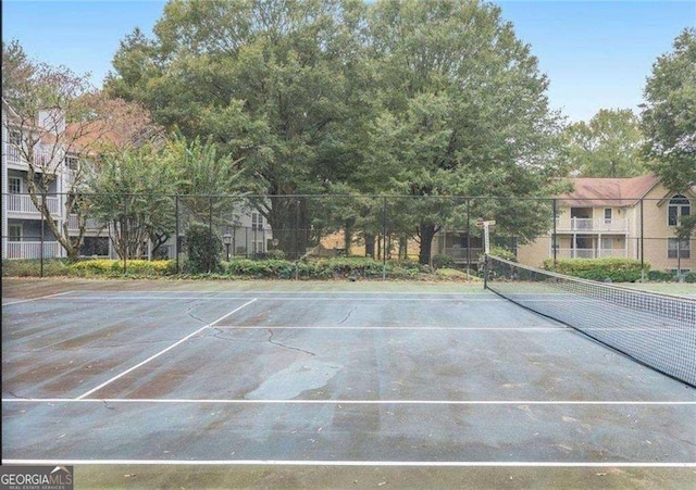 301 Cobblestone Trl, Avondale Estates, GA 30002 - view of tennis court
