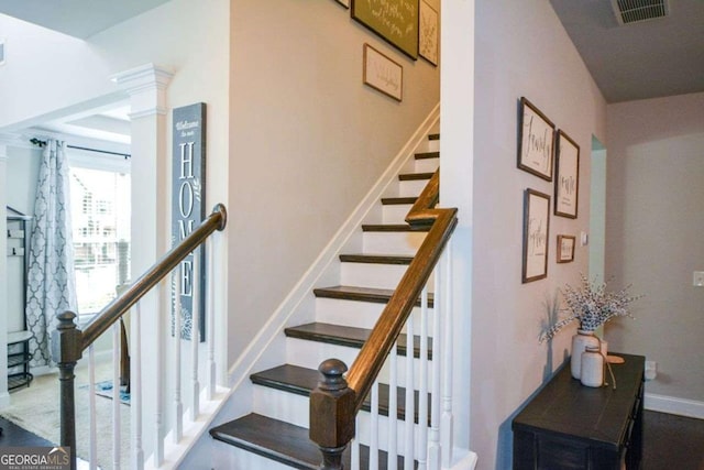 325 Paces Dr, Lithia Springs, GA 30122 - view of staircase