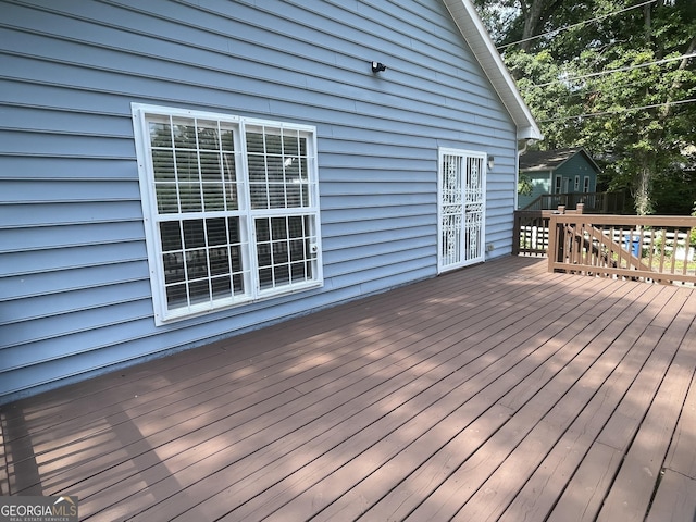1833 Phillips Ave, East Point, GA 30344 - view of wooden terrace