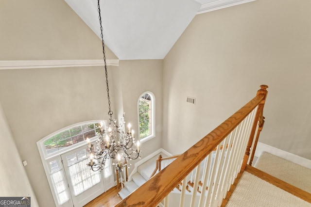 914 Champions Way, Mcdonough, GA 30252 - detailed view of a chandelier and carpet