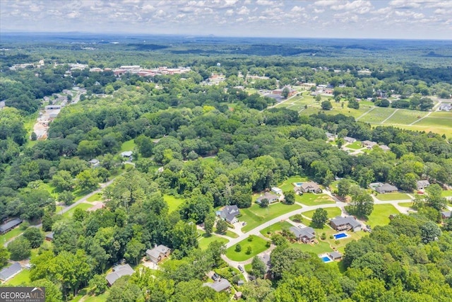 536 Sam Brown Blvd, Commerce, GA 30529 - drone / aerial view of a forest