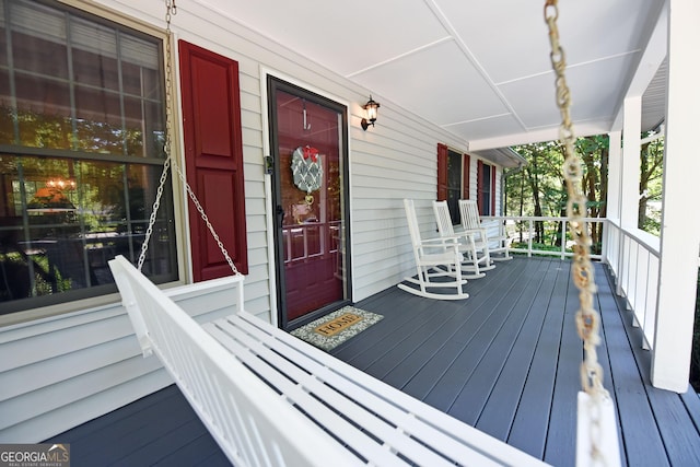 77 Chestatee Dr, Blairsville, GA 30512 - view of porch