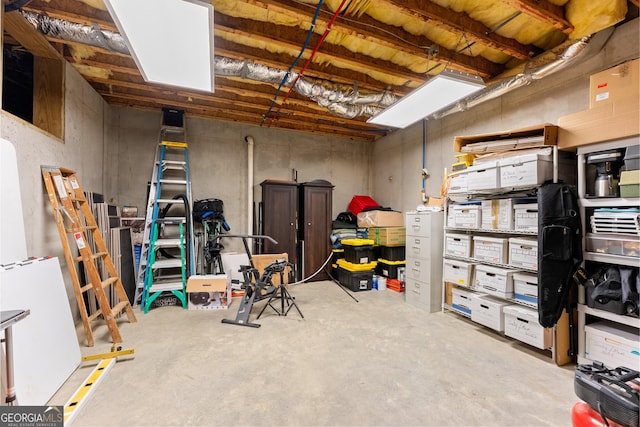 712 Meadow Run Ct, Clarkesville, GA 30523 - view of unfinished basement