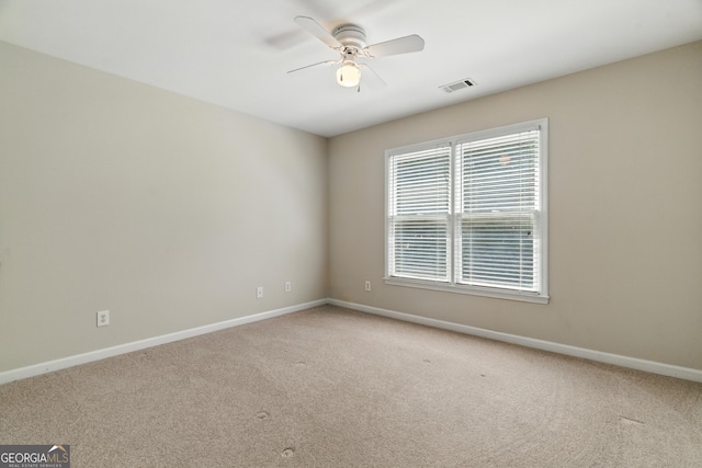 2832 Windrush Dr, Buford, GA 30518 - unfurnished room featuring carpet flooring and a ceiling fan