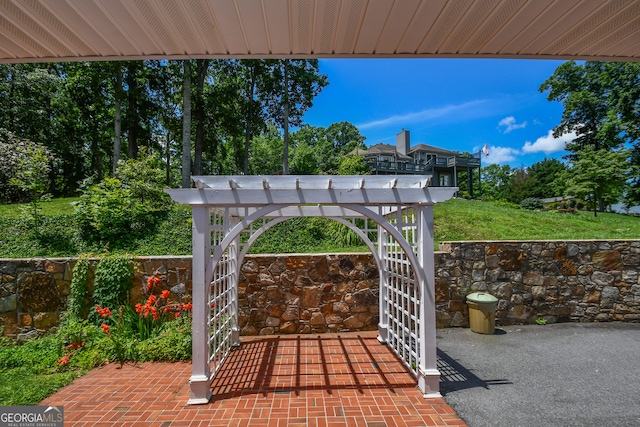 2722 Hidden Valley Rd, Hiawassee, GA 30546 - view of patio