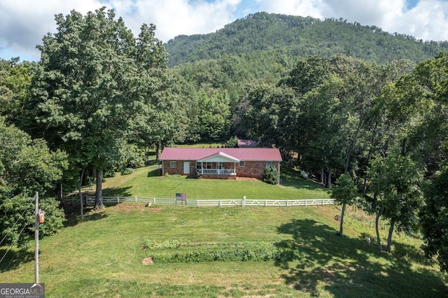 16 Lois Ln, Hayesville, NC 28904 - mountain view featuring a forest and rural landscape