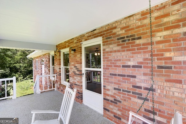 16 Lois Ln, Hayesville, NC 28904 - view of porch