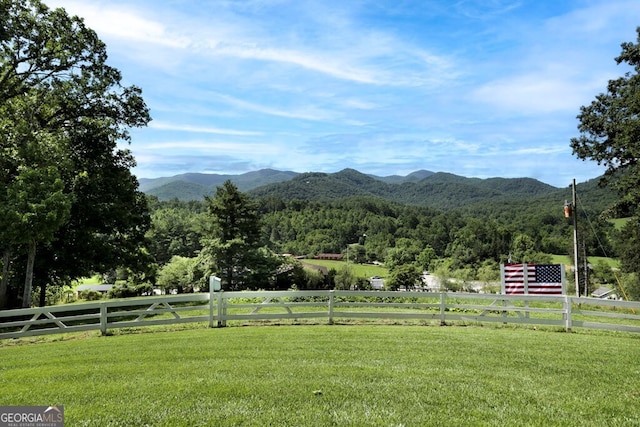 16 Lois Ln, Hayesville, NC 28904 - mountain view featuring rural landscape