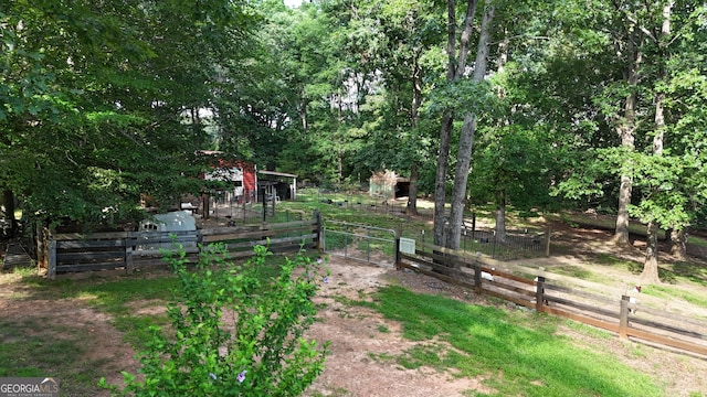 1780 Double Bridge Rd, Demorest, GA 30535 - view of yard featuring a gate
