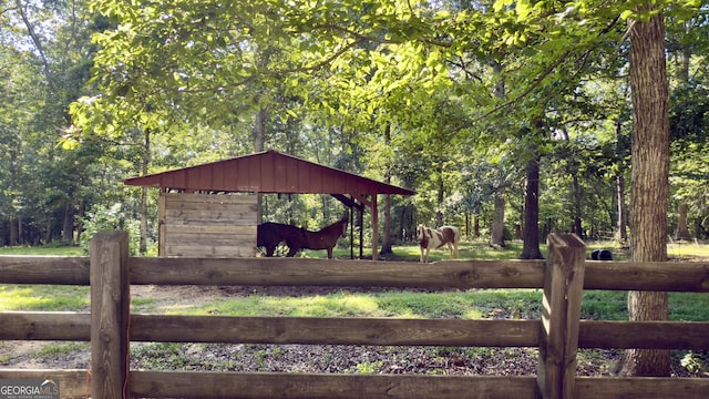 1780 Double Bridge Rd, Demorest, GA 30535 - view of yard with a view of trees