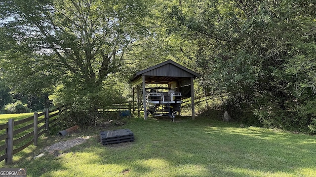 1780 Double Bridge Rd, Demorest, GA 30535 - view of yard