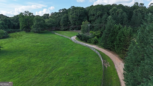 1780 Double Bridge Rd, Demorest, GA 30535 - aerial overview of property's location featuring a heavily wooded area