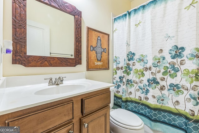 7769 Copper Kettle Way, Flowery Branch, GA 30542 - full bath featuring vanity and toilet