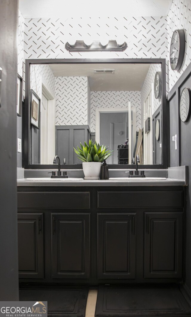 184 Fashion Xing, Mcdonough, GA 30252 - bathroom with double vanity