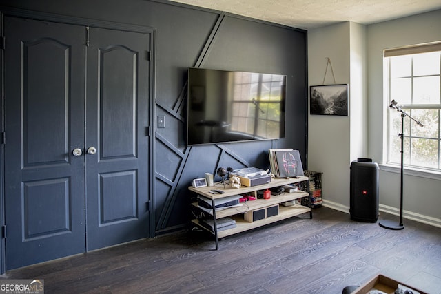 184 Fashion Xing, Mcdonough, GA 30252 - interior space featuring dark wood-style floors and baseboards