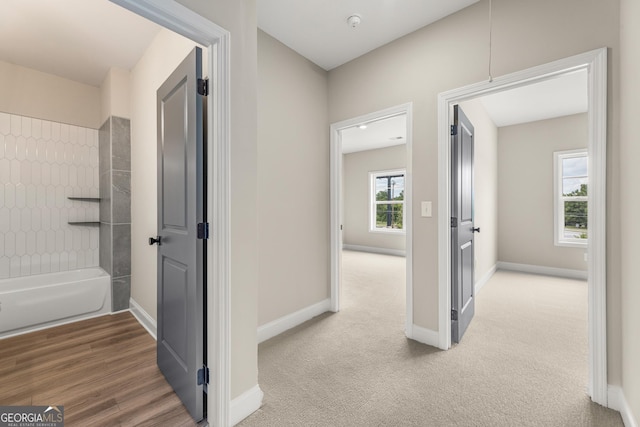937 Willingham Dr Unit 7, Hapeville, GA 30354 - corridor with baseboards and carpet floors