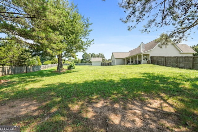 603 Rossie Ct, Mcdonough, GA 30252 - view of fenced backyard