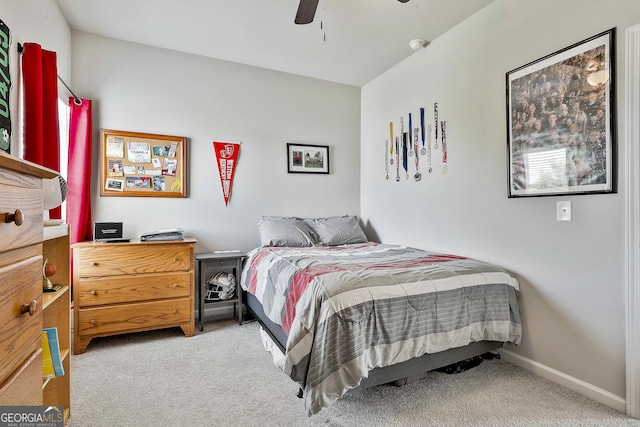17 October Ave, Newnan, GA 30265 - bedroom featuring carpet floors and ceiling fan