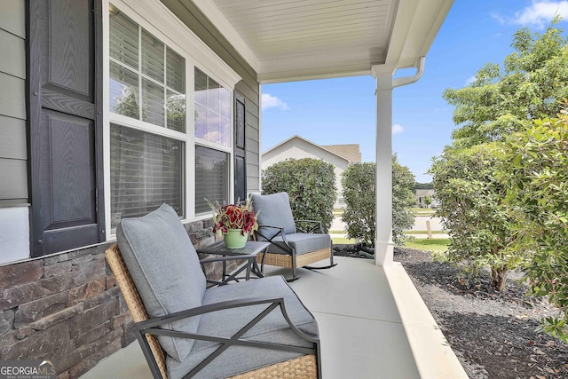 17 October Ave, Newnan, GA 30265 - view of covered porch