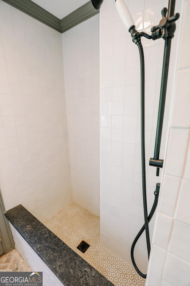 8 Crepe Myrtle, Newnan, GA 30263 - full bathroom featuring tiled shower