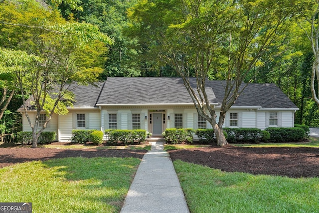 1590 Sunnybrook Farm Rd, Atlanta, GA 30350 - view of front of home featuring a front lawn