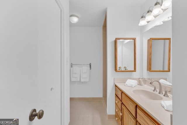 1590 Sunnybrook Farm Rd, Atlanta, GA 30350 - bathroom featuring vanity and tile patterned floors