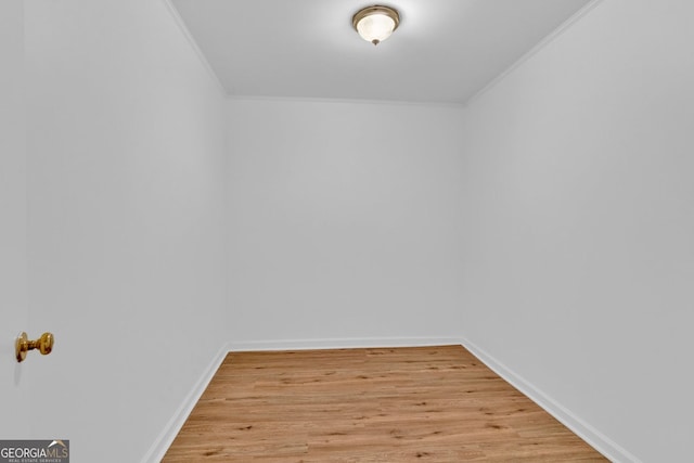 1590 Sunnybrook Farm Rd, Atlanta, GA 30350 - spare room with crown molding and light wood-style flooring