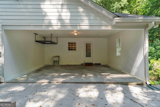 1590 Sunnybrook Farm Rd, Atlanta, GA 30350 - view of home's exterior with an attached carport and driveway