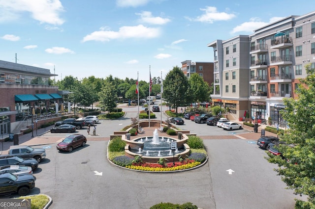 1590 Sunnybrook Farm Rd, Atlanta, GA 30350 - view of asphalt road featuring street lights and curbs