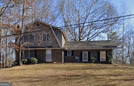 2180 Sunrise Dr, Gainesville, GA 30507 - view of front of property with a front lawn