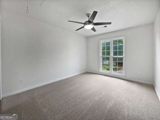 5021 Rodrick Trce, Marietta, GA 30066 - carpeted spare room with ceiling fan and a textured ceiling
