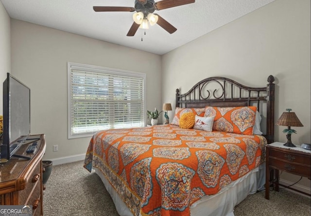 25 Port Richey Way, Brunswick, GA 31523 - bedroom with carpet and a ceiling fan