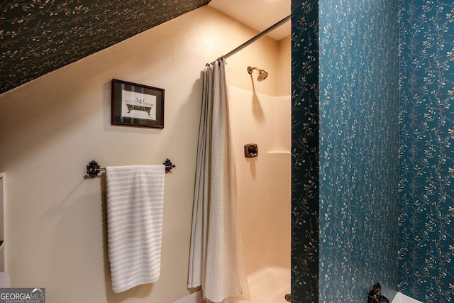 205 Castlegate Rd, Macon, GA 31210 - full bathroom featuring a stall shower