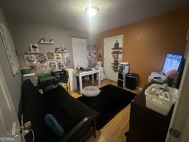 45 Oak Wood Ln, Covington, GA 30016 - home office with light wood-style flooring