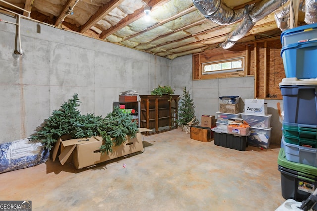 1030 Spring Lake Dr, Bishop, GA 30621 - view of below grade area