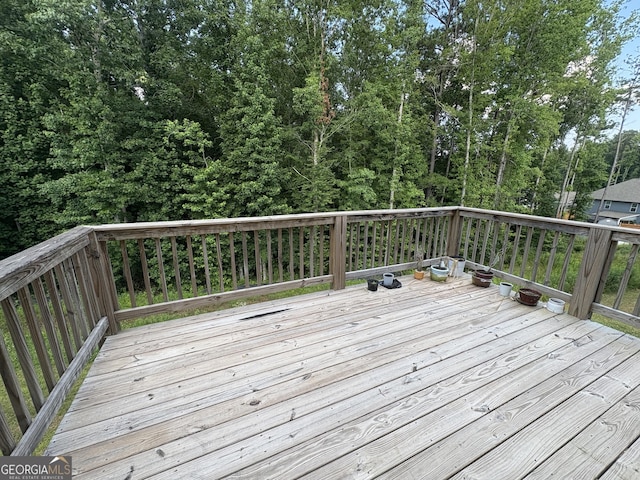 248 Webster Lake Dr, Temple, GA 30179 - view of wooden terrace