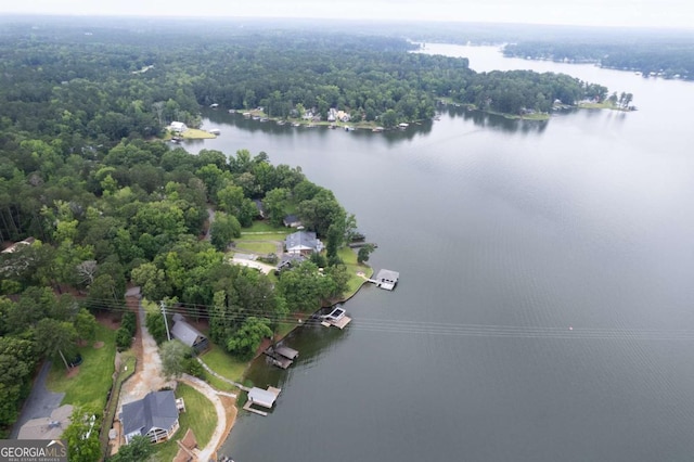 202 Jackson Rd SE, Milledgeville, GA 31061 - aerial view of property's location with a nearby body of water