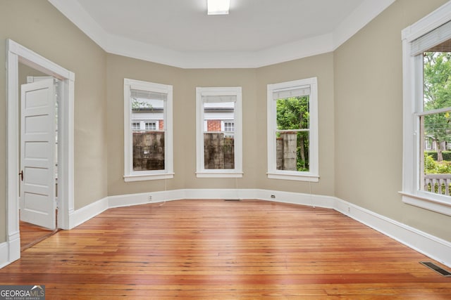 124 Hines Ter, Macon, GA 31204 - spare room with light wood finished floors and baseboards