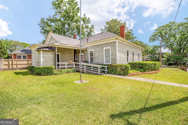 124 Hines Ter, Macon, GA 31204 - view of front of home featuring a chimney