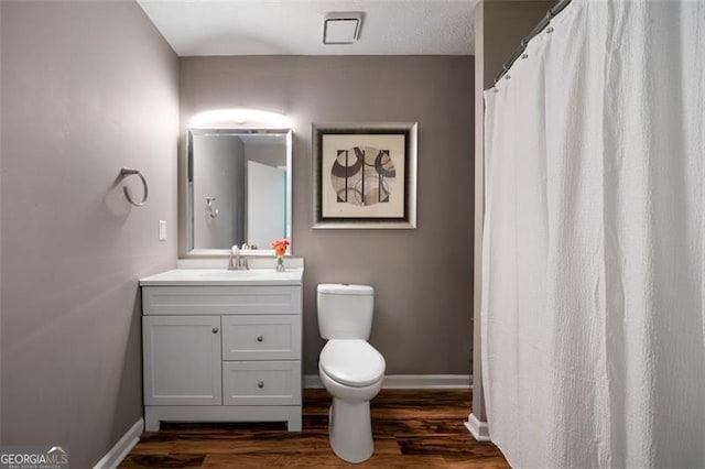 86 Kelly, Dallas, GA 30157 - bathroom with vanity and wood finished floors
