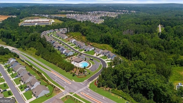 349 Garnet Dr, Acworth, GA 30101 - view of property location with a forest