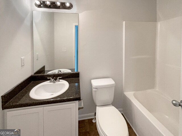651 Walnut Woods Dr, Braselton, GA 30517 - full bathroom featuring vanity and  shower combination