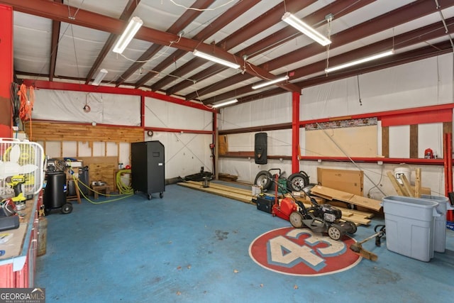 310 Ridge Rd, Kingsland, GA 31548 - view of garage